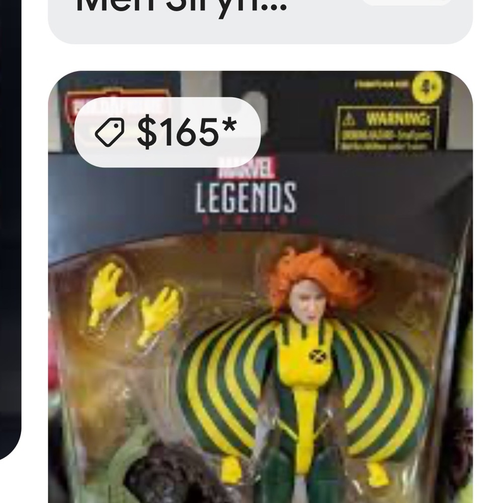 Marvel Legends Figure with Green and Yellow Suit Legends X-Men Siryn Action